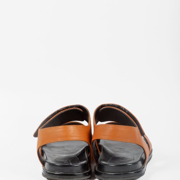 Marni Fussbett Brown Leather Sandals - Picture 3 of 10